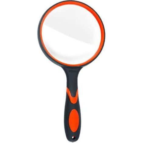 Grande loupe de lecture en verre pour livres scientifiques, journaux, lecture, insectes (1/4)