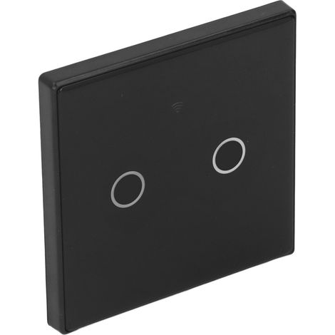 Panneau tactile intelligent WiFi pour éclairage sans fil, interrupteur mural connecté, commande vocale Alexa, 100-250V, modèle WHC02 (1/5)