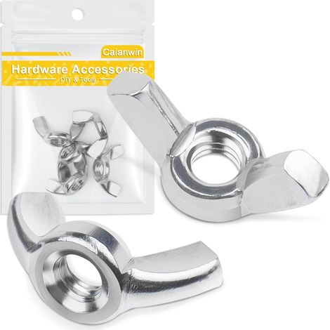 M8 Ecrou Papillon 5 PièCes, DIN 315 éCrou Papillon A2 Acier Inoxydable éCrou Papillon, MéTrique Inoxydable Wing Nut Pour L'éQuipement De Meubles Diy (1/5)