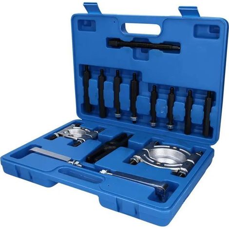 Brilliant-tools juego de separadores azul negro plateado acero