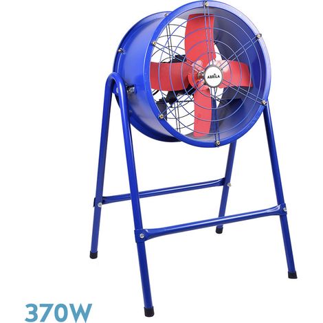 Ventilateur abrila modèle 370 bleu métal 370 watts (1/2)