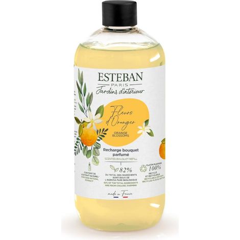 Esteban - Recharge de parfum pour bouquet fleur d'oranger 500 ml (1/2)