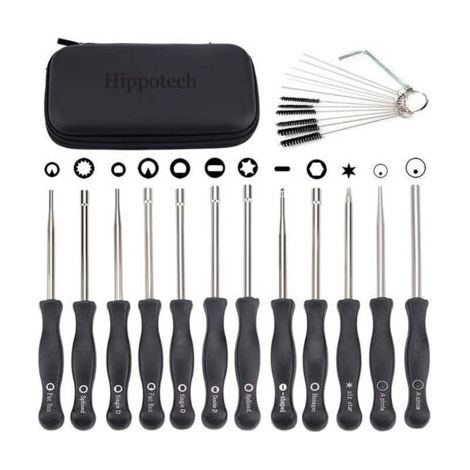 Lot de 12 outils de réglage de carburateur avec scredrivers acircle pour petit moteur 2 temps pour Husqvarna pour STHIL pour tronçonneuse ECHO.. (1/5)