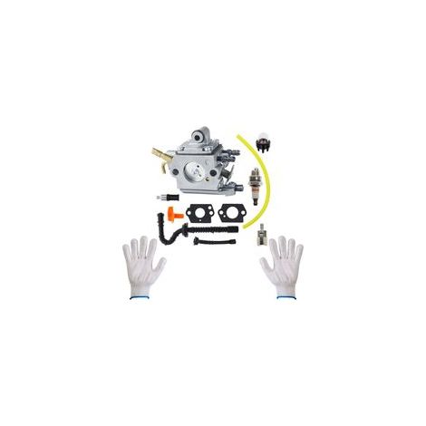 Carburateur STIHL MS192T Zama C1Q-S257A 1137-120-0650 Carburateurs Carburateur pour tronçonneuse Livré avec une paire de gants supplémentaire (1/5)