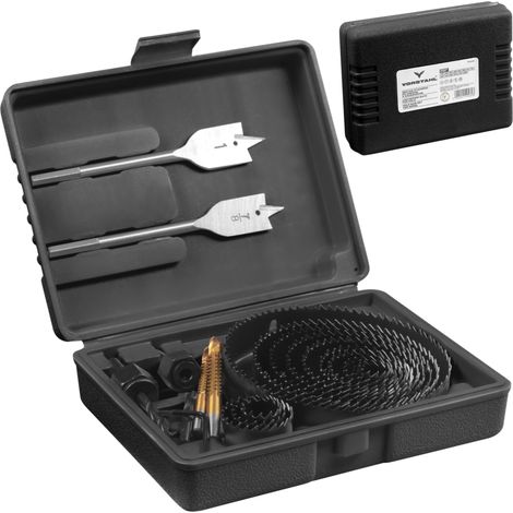 Jeu de scies cloches et forets à bois avec accessoires 19-127 mm Vorstahl (1/5)