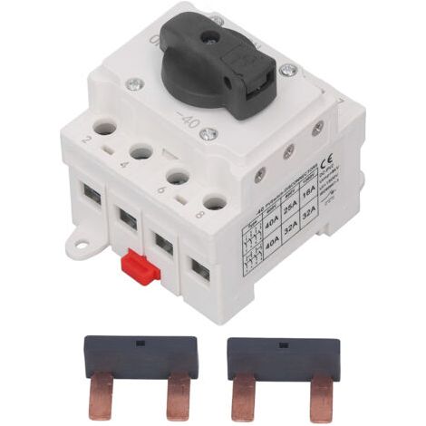 QORVA- Interrupteur de déconnexion solaire DC 32A, PC Flexible, botier ignifuge, isolateur de Circuit photovoltaque, 1000V