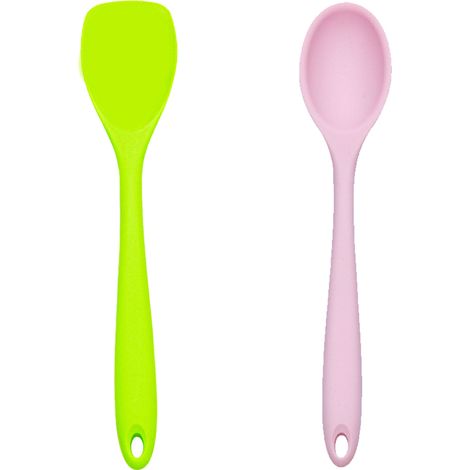 Ensemble Ustensiles Cuisine Silicone - Résistant Haute Température - Pour Casseroles Et Poêles - Lot De 2 Pièces (1/5)