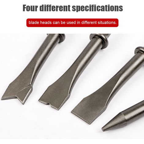 Pelle pneumatique, marteau pneumatique, outil professionnel portatif antirouille, burin pneumatique, pic pneumatique, outil d'entretien et de réparation automobile