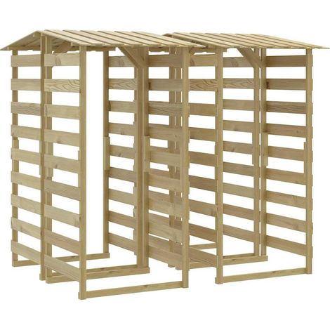 Maison Exclusive - Pergole con Tetto 4 pz 100x90x200 cm Legno di Pino Impregnato (1/5)