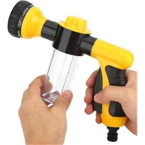 Car Foam Sprayer Nozzle Water Sprinkler With Soap Reservoir Garden Hose Water Spray Gun(free Shipping) (1/2)