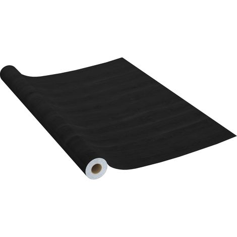 Película autoadhesiva para muebles acabado madera oscura 500x90 cm PVC DEC022132