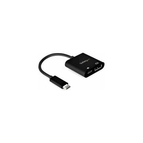 StarTech.com USB-C auf DisplayPort Adapter mit Power Delivery - 8K 60Hz /4K 120Hz USB-C auf DP 1.4 Alt Mode Videoadapter mit 60W PD Pass-Through Laden - HBR3 - Thunderbolt 3 Kompatibel (1/5)