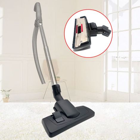 Ersatz-Staubsaugerbürste für Miele S 8340, EcoLine, PowerLine, S1, S2, S4, S5, S6, S8, Klasse C1, Kompakt C1, C2, Komplett C1, C2, C3, Swing H1 – mit Schnapp-Parkvorrichtung (1/5)