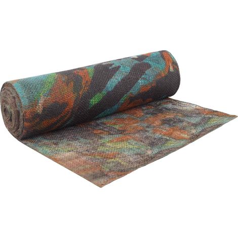 Rollo de yute Camuflaje 50 x 500 cm vidaXL