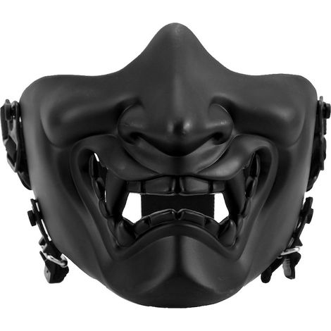 Masque tactique, résistant aux chocs, noir, résine (1/5)