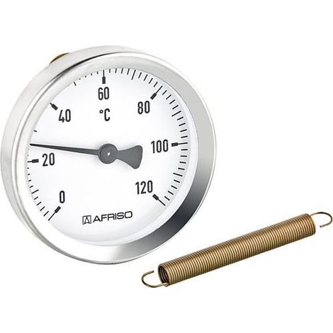 thermometre d'applique Bi 63A Montage a ressort de 3/8" - 11/2" BG