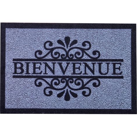 Tapis d'entrée anti-salissure BIENVENUE HDI