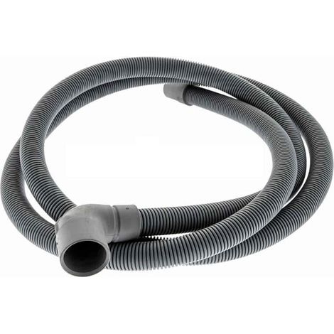 Washing Machine Drain Hose 90/180° 30 x 25 x 2000 mm (1/3)