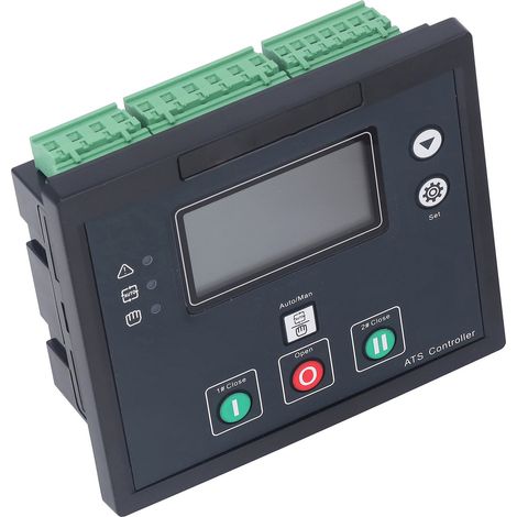 Coffret de contrôle groupe électrogène ATS, module double alimentation LCD IP65, tension 170‑270V, panneau de gestion automatique pour générateur. (1/5)