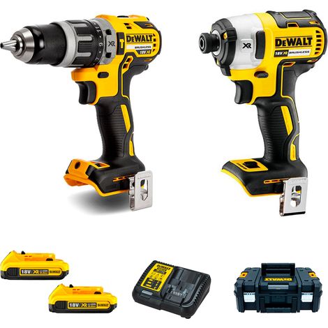 Pack Dewalt DCK266D2T, taladro DCD796 y atornillador DCF887