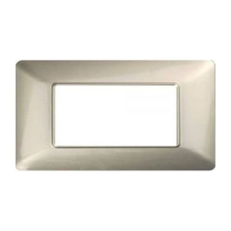Mapam placca sabbia 4 posti compatibile Bticino Matix - JOY-P5004-SA