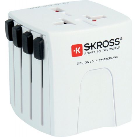 Adaptateur de voyage Universel Blanc MUV Micro SKROSS (1/5)