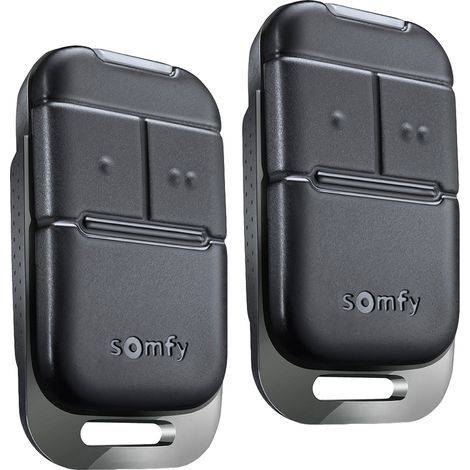 SOMFY 1870875 - 2 télécommandes Keypop 2 canaux RTS - Haute résistance (1/3)