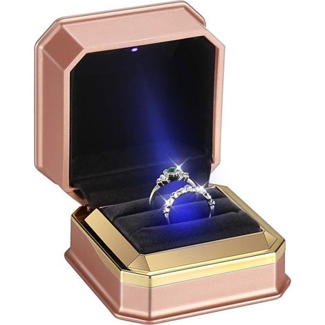 Bague Boîte à Bijoux Créative (Doré)-Fei Yu (1/2)