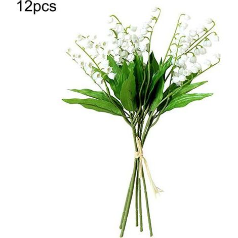 Künstliche Orchideen-Windspiel, künstliche Blumendekoration, DIY-Hochzeitssträuße, Wandpflanze (C) (1/5)
