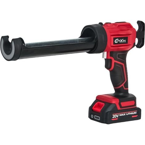 Pistolet à colle électrique sans fil avec batterie et chargeur pour joints de carrelage et silicone, usage professionnel toute l'année (1/3)