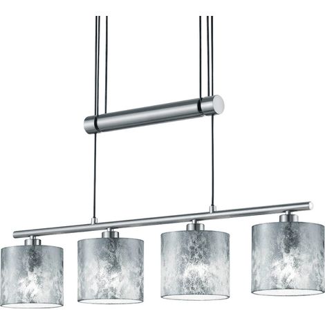 Lustre GARDA argent Trio 4xE14 réglable 150cm IP20 (1/5)