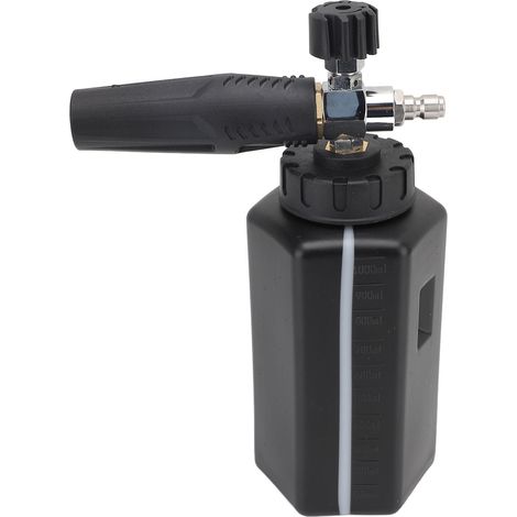 Lance à mousse pour nettoyeur haute pression 1L grande capacité en acier inoxydable et ABS pulvérisateur mousse lavage voiture (1/5)