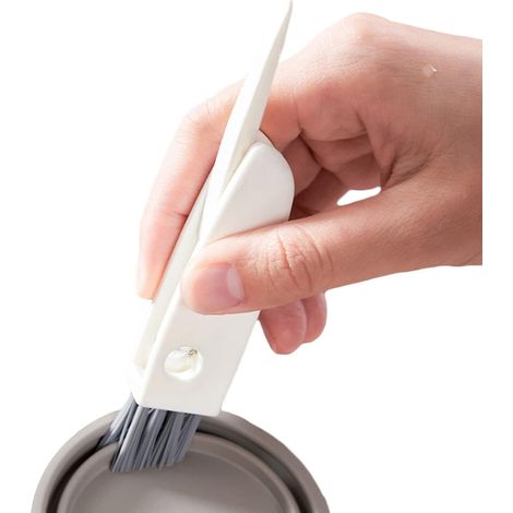 Brosse de nettoyage multifonctionnelle pour couvercles tasses (1/5)