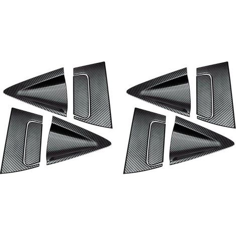 Huit coques de poignées de porte arrière en fibre de carbone pour HR-V HRV 2016-2018