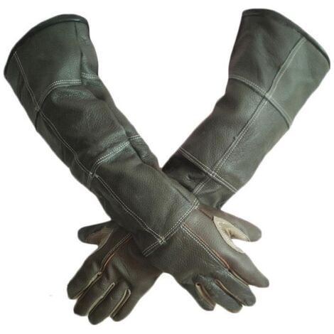Gants de manipulation des animaux pour chien chat oiseau serpent perroquet lézard, anti-morsure / scratch jardinage des animaux sauvages protection gants (1/5)