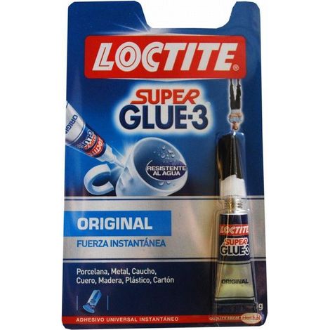FPLUS super glue 3  3 grs. , La fórmula líquida de Loctite Super Glue-3 es versátil, rápida y fuerte. Además, tiene una gran gama de aplicadores para cualquier tipo de pegado. Las