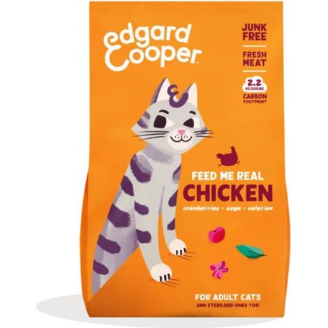 Edgard Cooper - Cat Adult Dryfood Chicken - 4kg