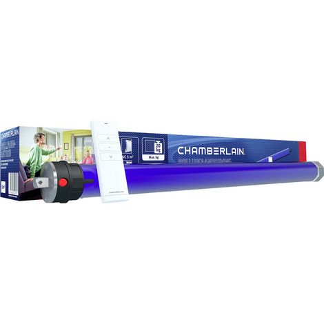 Chamberlain RPD10ER-10 Funk-Rohrmotor-Set 40 mm 20 kg 165 W 10 Nm (1/4)