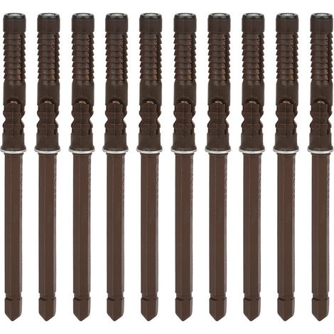 Support d'étagère murale dissimulé 10x100, 10 pièces, Kit de supports de fixation, accessoire (1/5)
