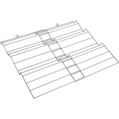 Gewürzregal mit 4 Ablagen X-Pand 2 Stk. Silbern Metaltex (1/4)