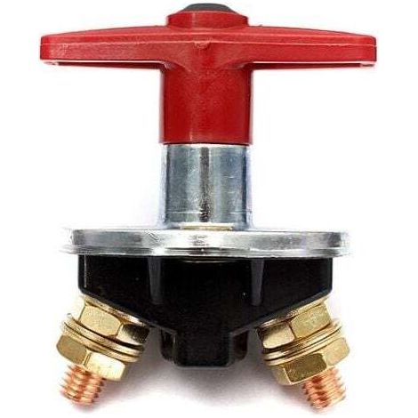 Isolateur de Batterie à Clé Fixe de 200 Amp Interrupteur D'Arrêt Coupé Interrupteur électrique 12V / 24V Commutateur électrique Robuste INHHUB (1/4)