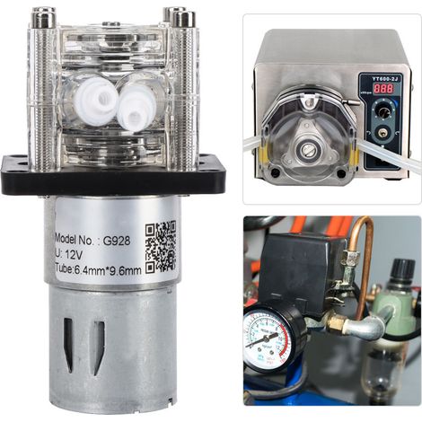 Pompe péristaltique haute performance, pompe doseuse de haute qualité pour aquariums et laboratoires, 500 ml/min, 12 V (1/5)
