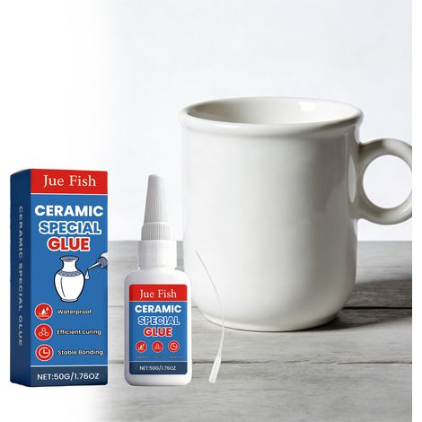Ceramic-specific adhesive for ceramic crack repair and everyday household maintenance - 50g + dropper -- BIEMMEDUE (1/5)