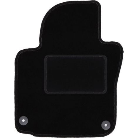 Alfombrilla de conductor negra para Skoda Yeti crossover (2009-2017) (1/5)