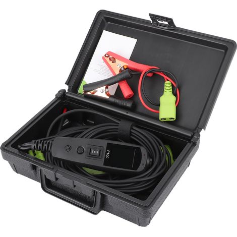 Testeur de circuit électrique automobile TopDiag P100, sonde de puissance multifonction, test de tension avec câble de rallonge de 10 mètres (1/5)