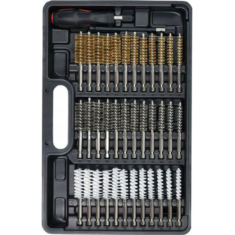 Juego de 38 cepillos de limpieza para asientos de inyectores Kraft&Dele (1/5)