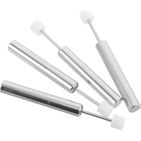 Set of 4 Universal Hydraulic Dampers for Kitchen Bin Lid 2.82 Inch Soft Close Silent Vibration Reduction Accessories for Home and Office (1/5)