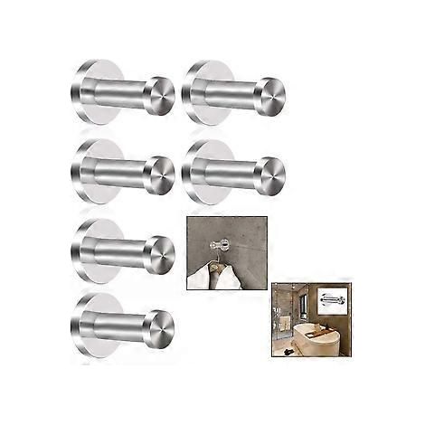 Edelstahlhaken, Badezimmerhaken, Garderobenhaken, zylindrische Wandhaken in verschiedenen Ausführungen, Einzelhaken, Haken (1/5)