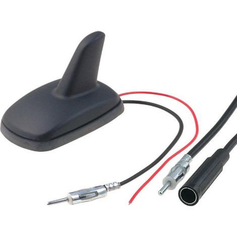 Antenne Aileron de requin AM FM universelle 4.5m 12VDC