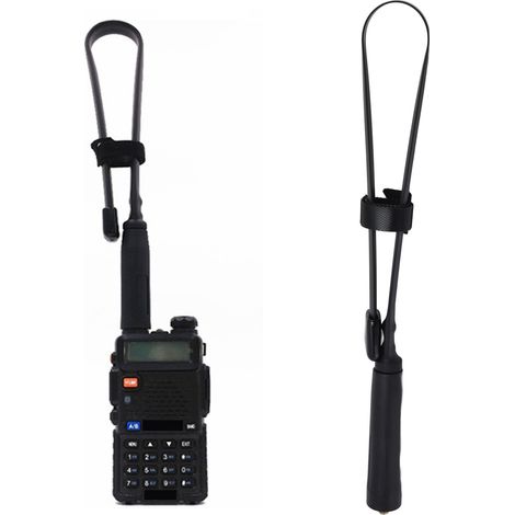Antenne Pliable pour Radio Dual Band VHF/UHF SMA-Female Antenne AR-152 ABS+Iron 47cm Haute Gain pour Activités Outdoor (1/5)